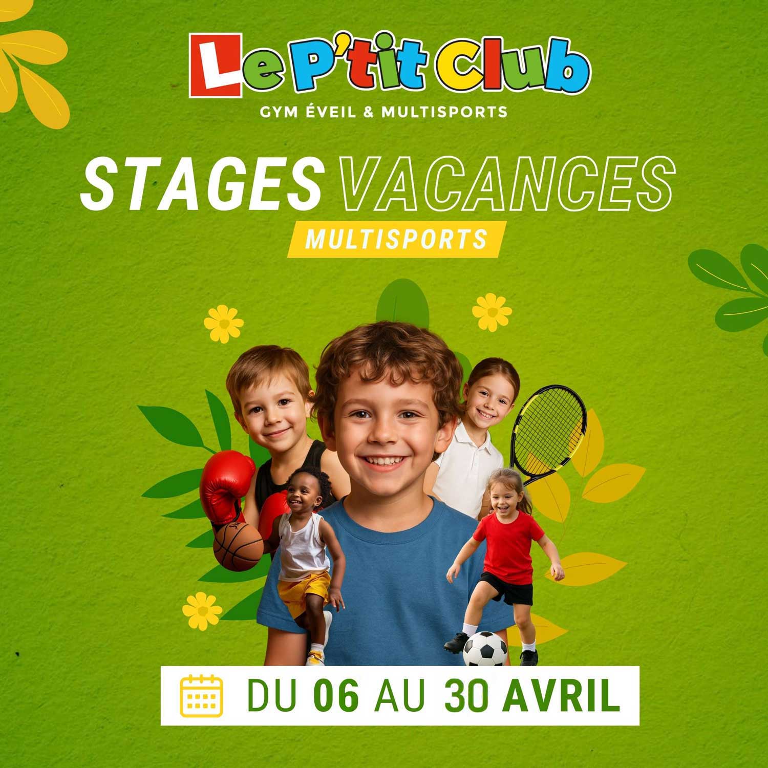 Stages vacances Pâques 2026