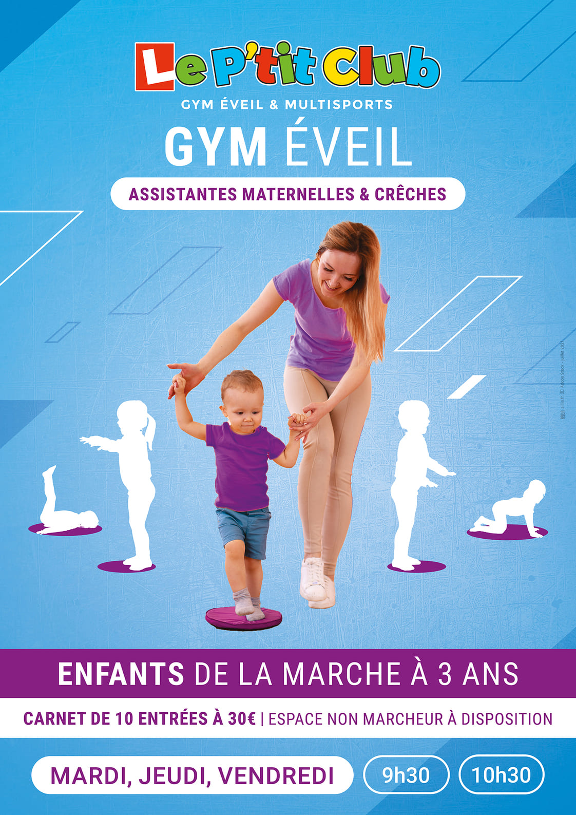 Gym éveil - Assistantes maternelles et crèches