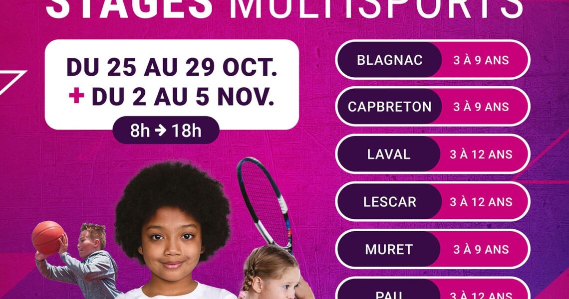 Stages vacances Le P'tit Club Toussaint 2021