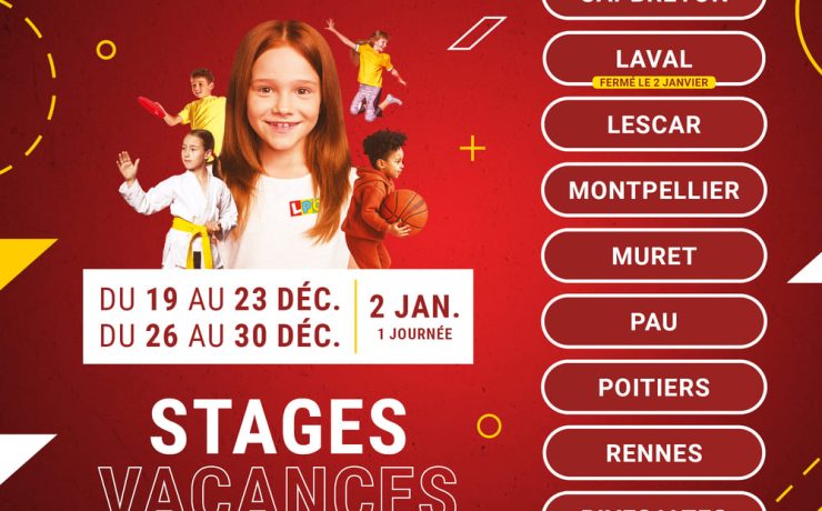 Le P'tit Club - dates stages vacances Noël 2022