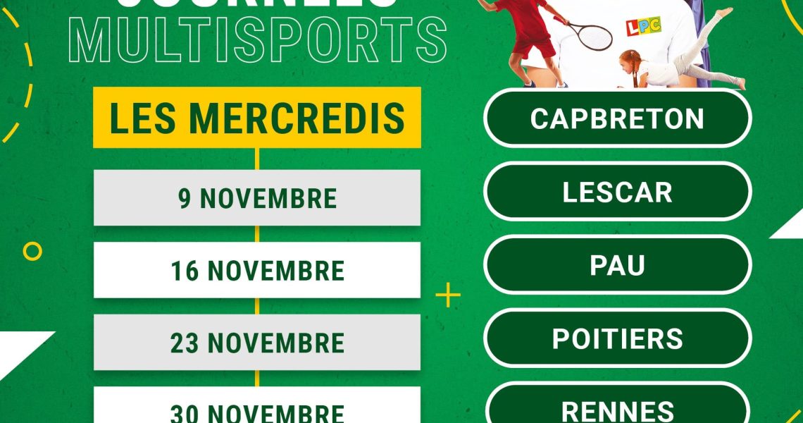Le P'tit Club - dates journées du mercredi Nov-dec 2022