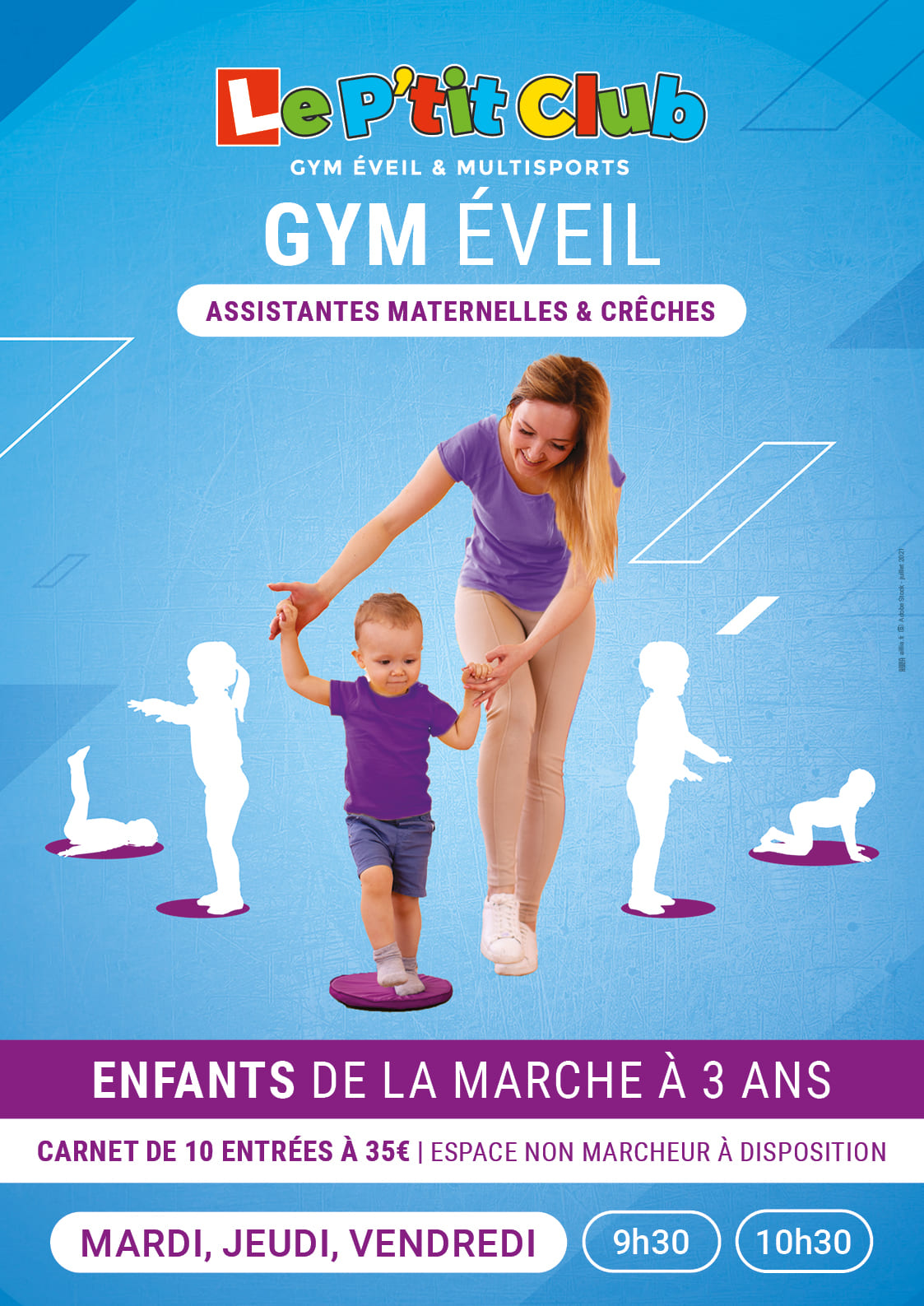 Gym éveil - Assistantes maternelles et crèches