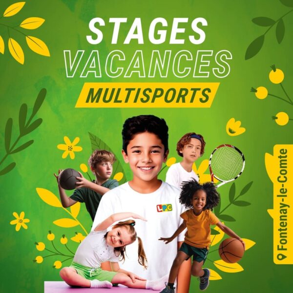 Stages vacances de Pâques 2025 Le P'tit Club Fontenay-Le-Comte