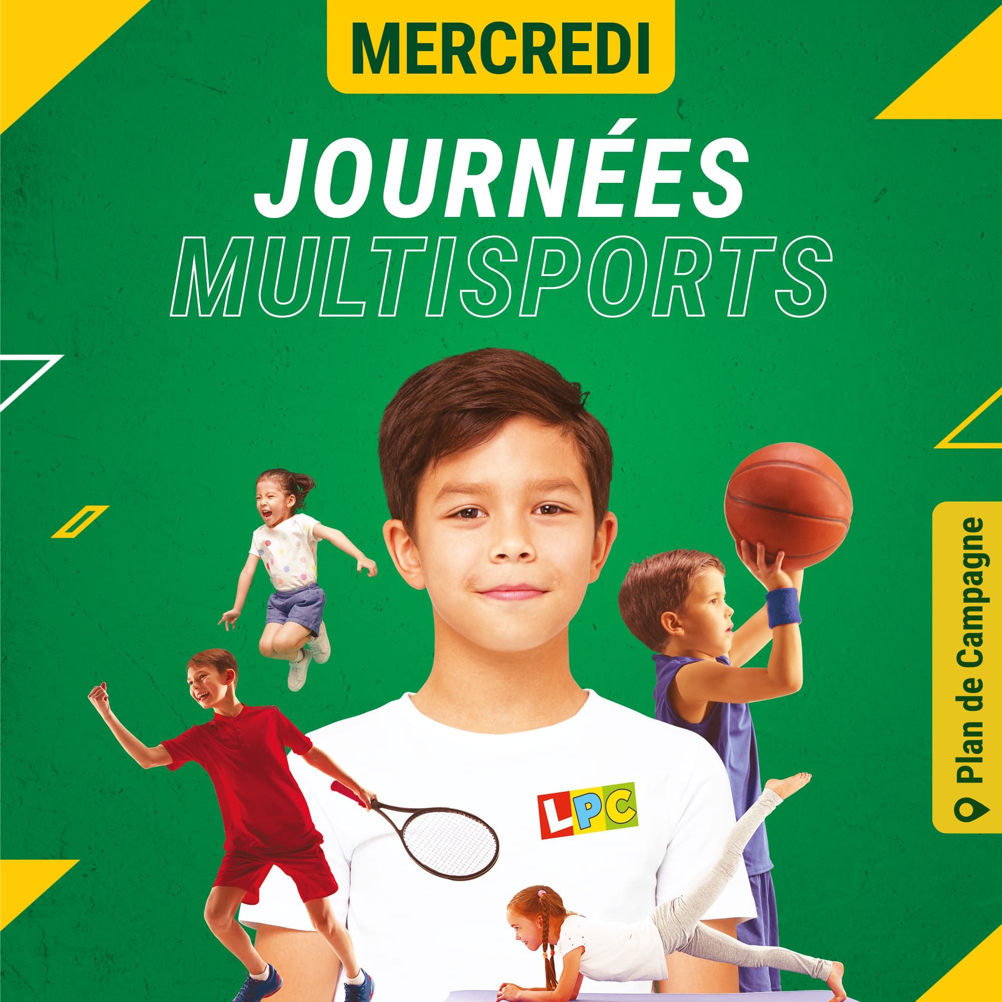 Mercredi Multisports au P'tit Club Plan de Campagne