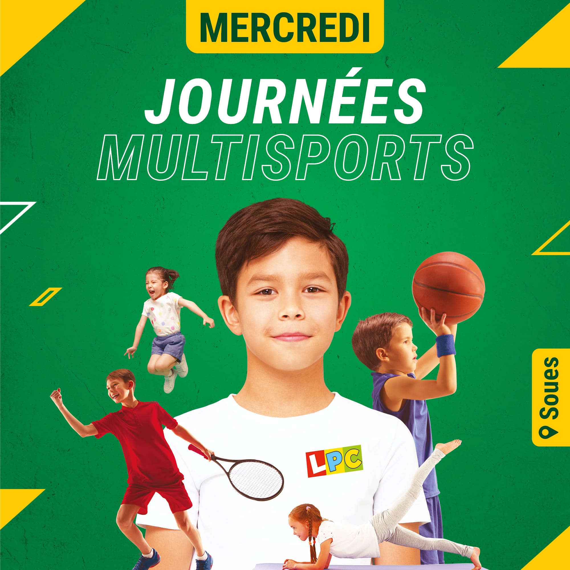 S’inscrire au semestre aux mercredis multisports à Soues
