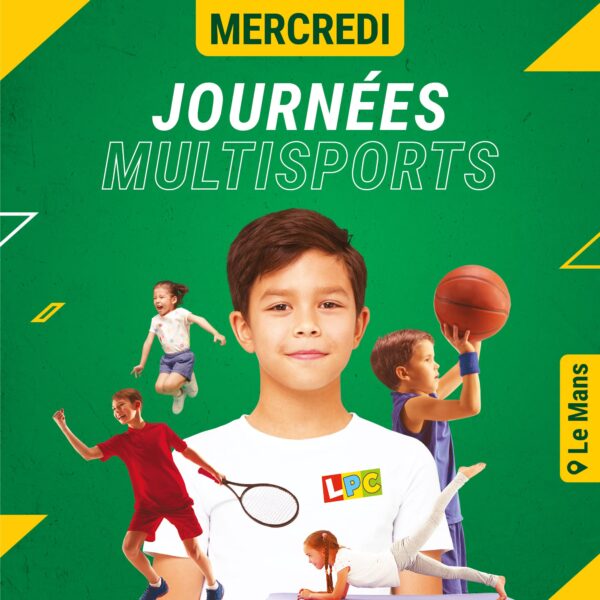 S’inscrire à l’année aux mercredis multisports au Mans