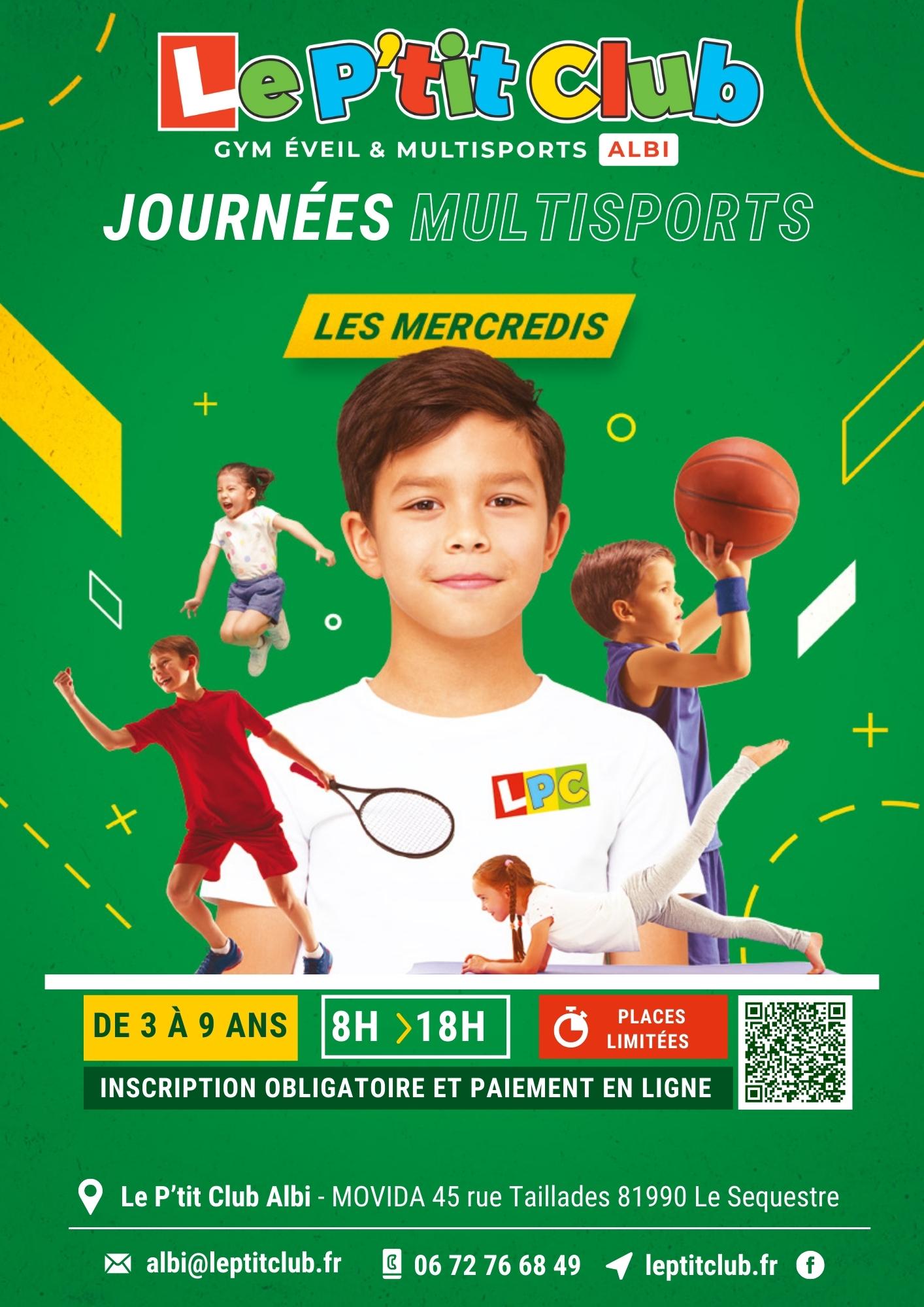 Mercredi Multisport Le P'tit Club Albi
