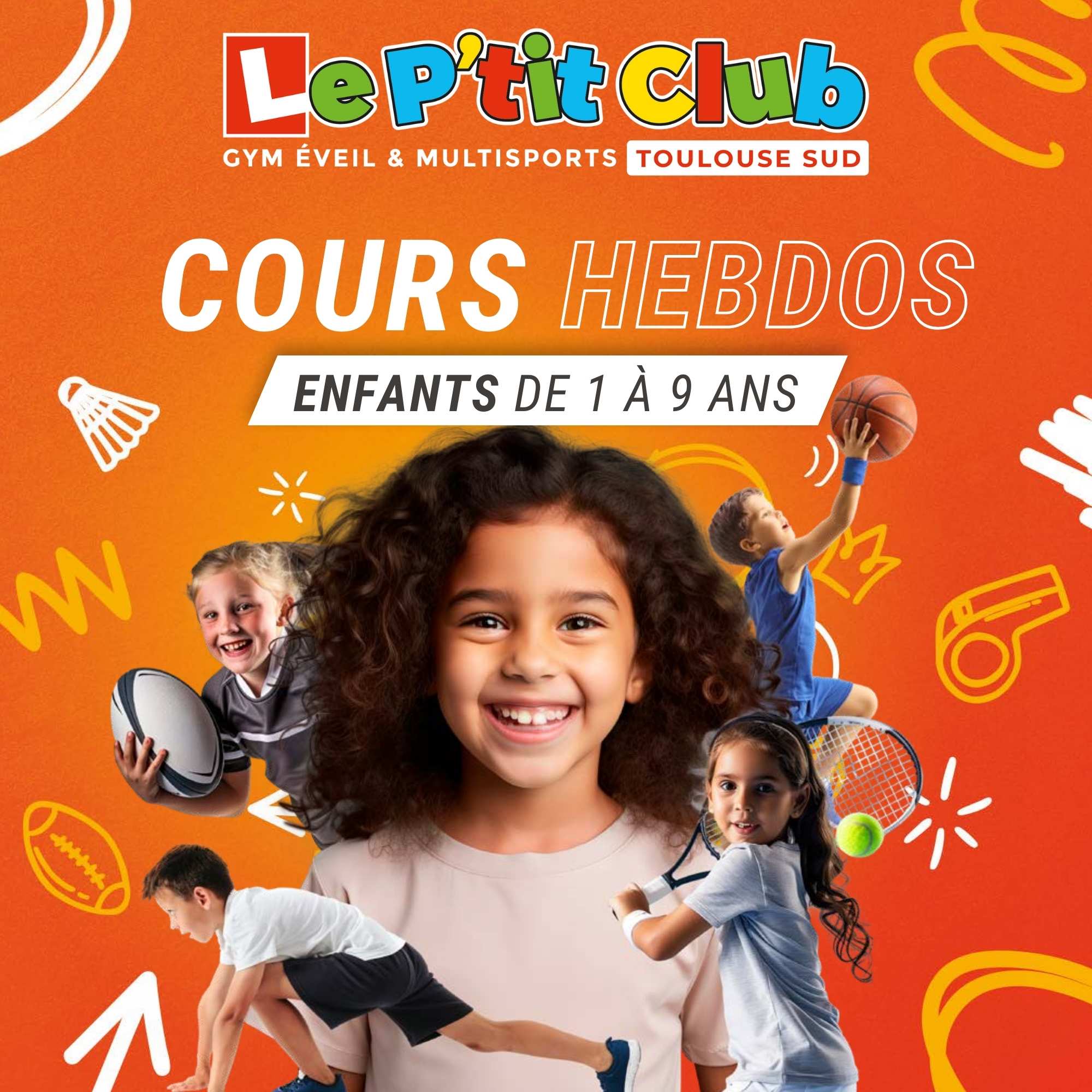 Cours Hebdomadaires Le P'tit Club Toulouse Sud