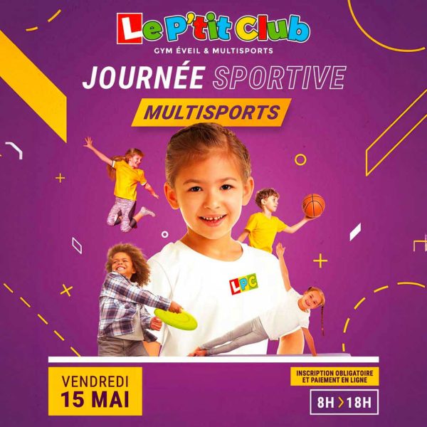 Réservez une journée multisports le vendredi 15 mai 2026 à Lyon Sud