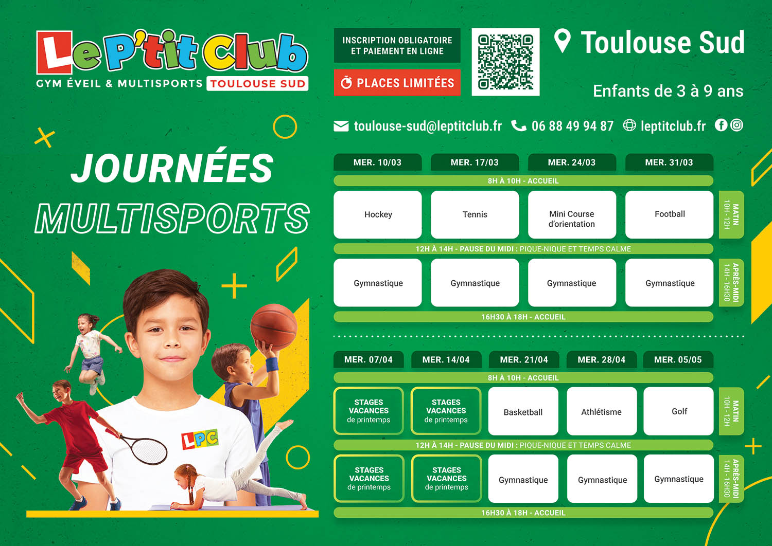 LPC-planning-mar-avr27-mercredis-multisports-toulouse-sud-web Planning mercredis multisports mars-avril 2027 Le P'tit Club Toulouse Sud