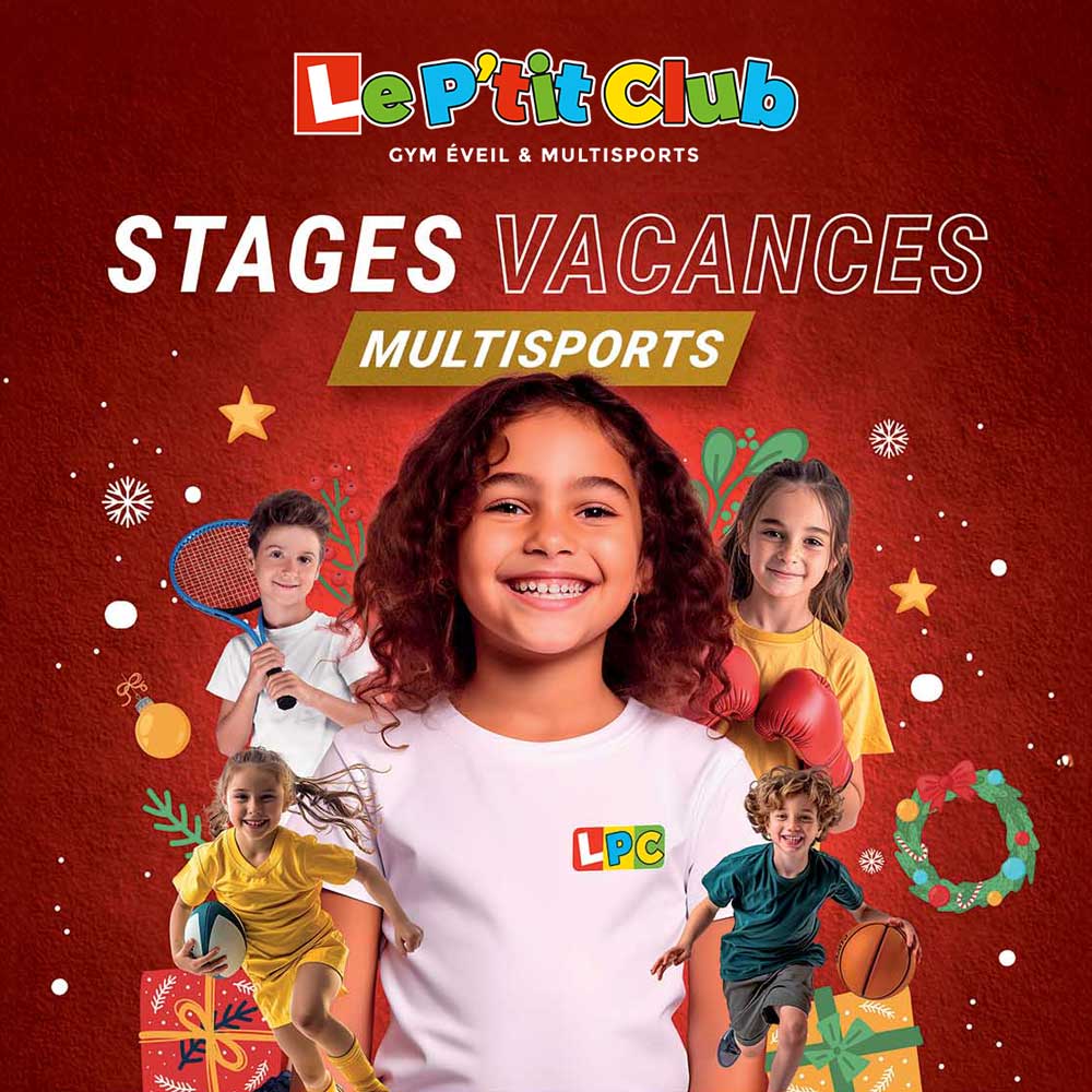 Stages vacances de Noël 2026 Le P'tit Club